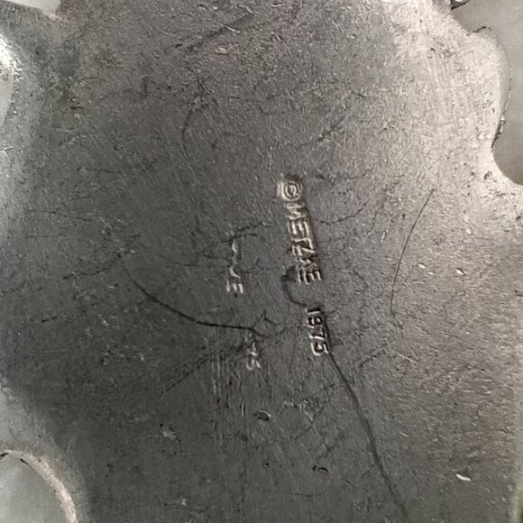 Vintage Metzke Decanter Tags 1975 Pewter Vodka Bourbon Scotch 3 pc Lot - Picture 8 of 9